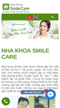 Mobile Screenshot of nhakhoasmilecare.vn